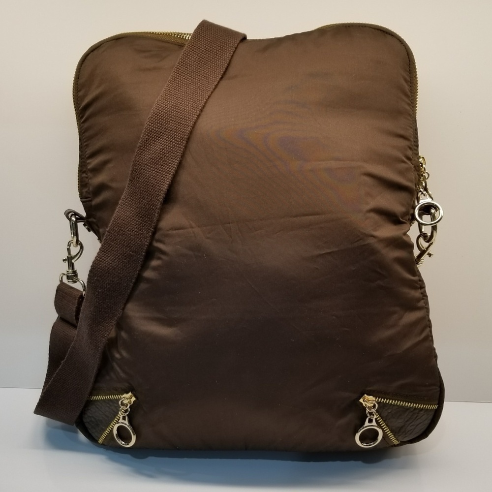 Nylon Brown Handbag - Picture 4 of 7